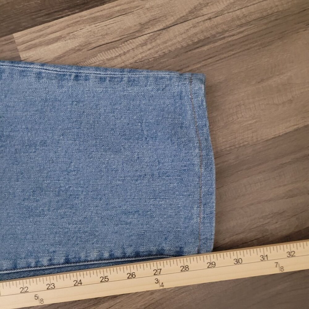 Lands End Mens Square Rigger Straight Leg Denim Jeans Size 37x29 Traditional Fit - Picture 11 of 12